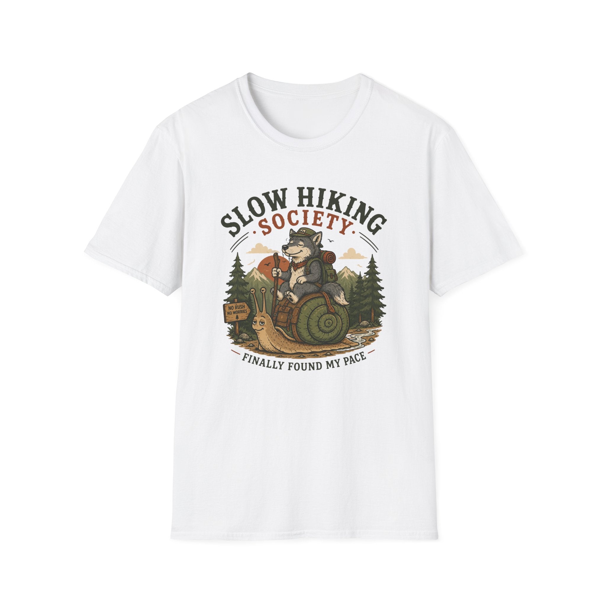 Wolf on Snail T-Shirt