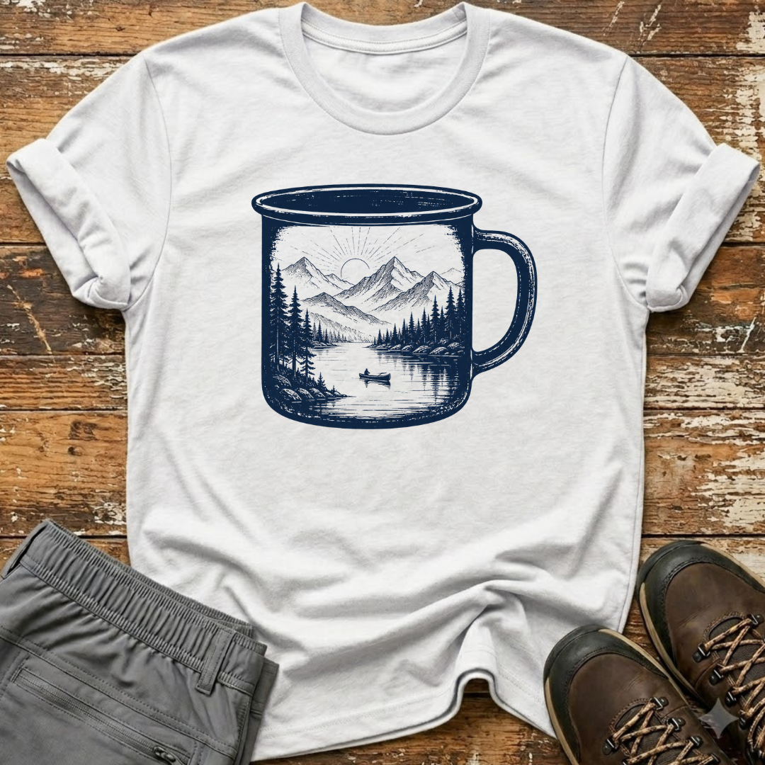 Mountain Mug T-Shirt