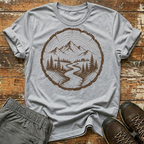 Mountain Woodgrain T-Shirt