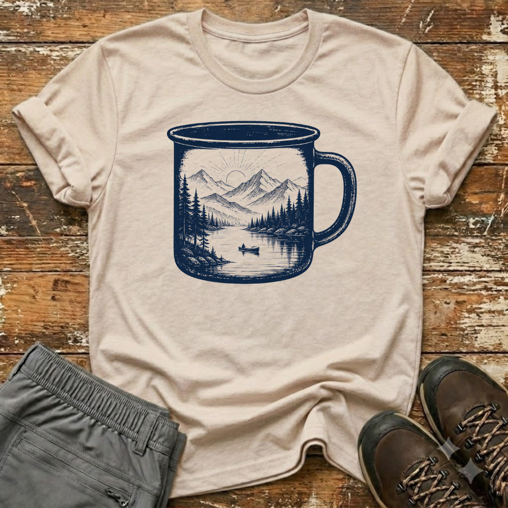 Mountain Mug T-Shirt