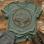 Mountain Woodgrain T-Shirt