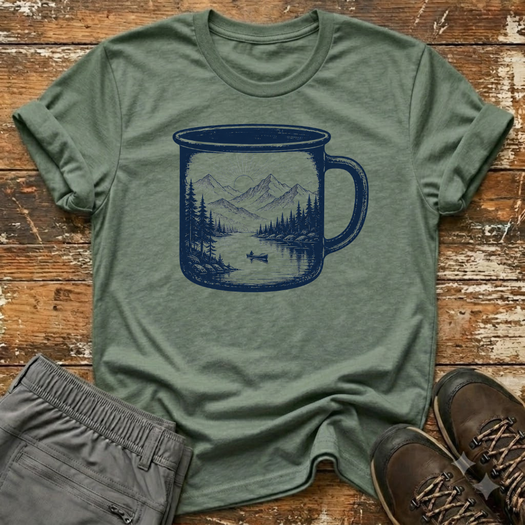 Mountain Mug T-Shirt