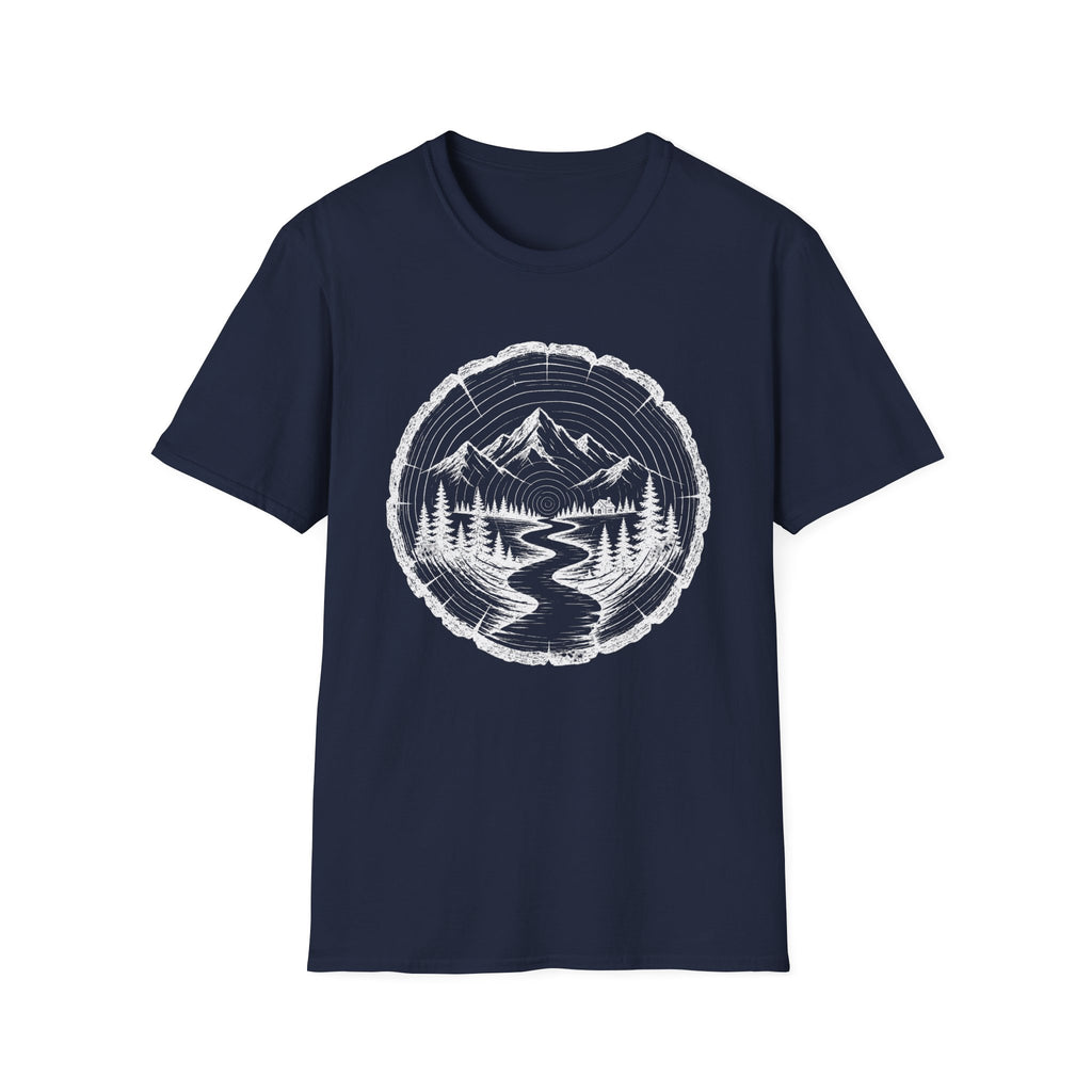 Mountain Woodgrain T-Shirt