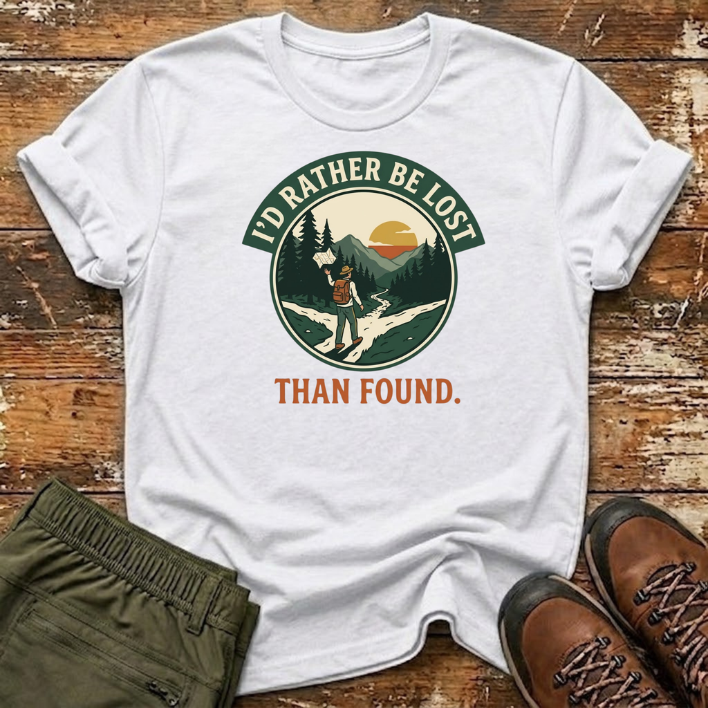 I'd Rather Be Lost T-Shirt