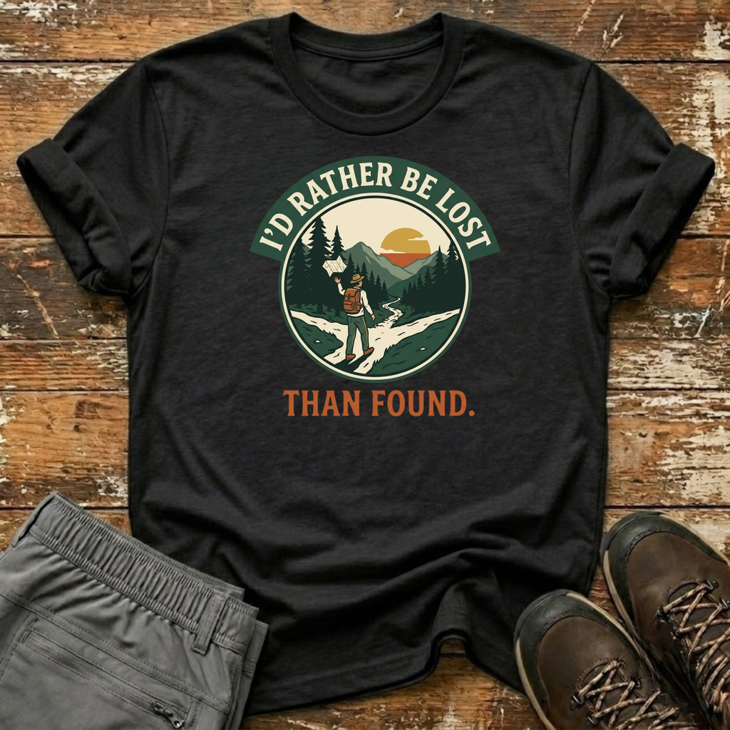 I'd Rather Be Lost T-Shirt