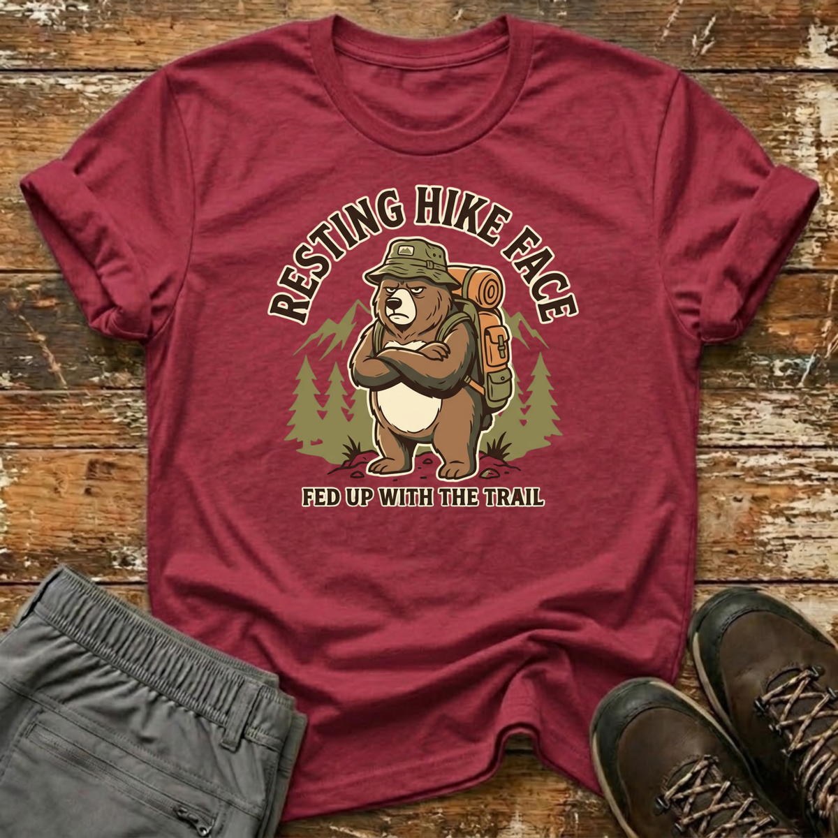 Hike Face T-Shirt