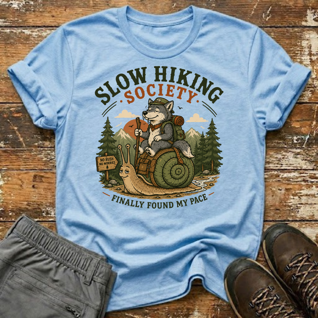 Wolf on Snail T-Shirt