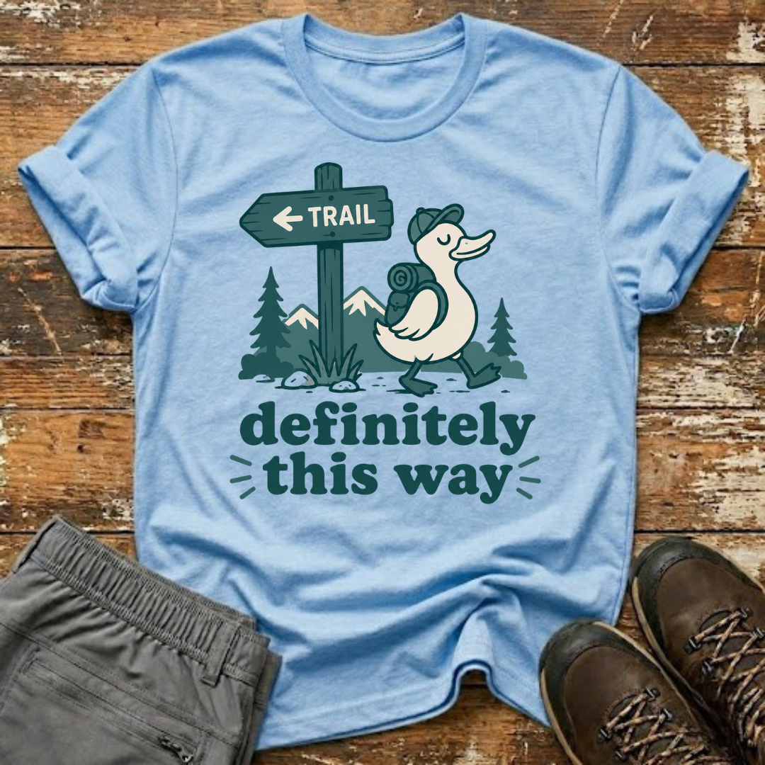 Definitely this way T-Shirt