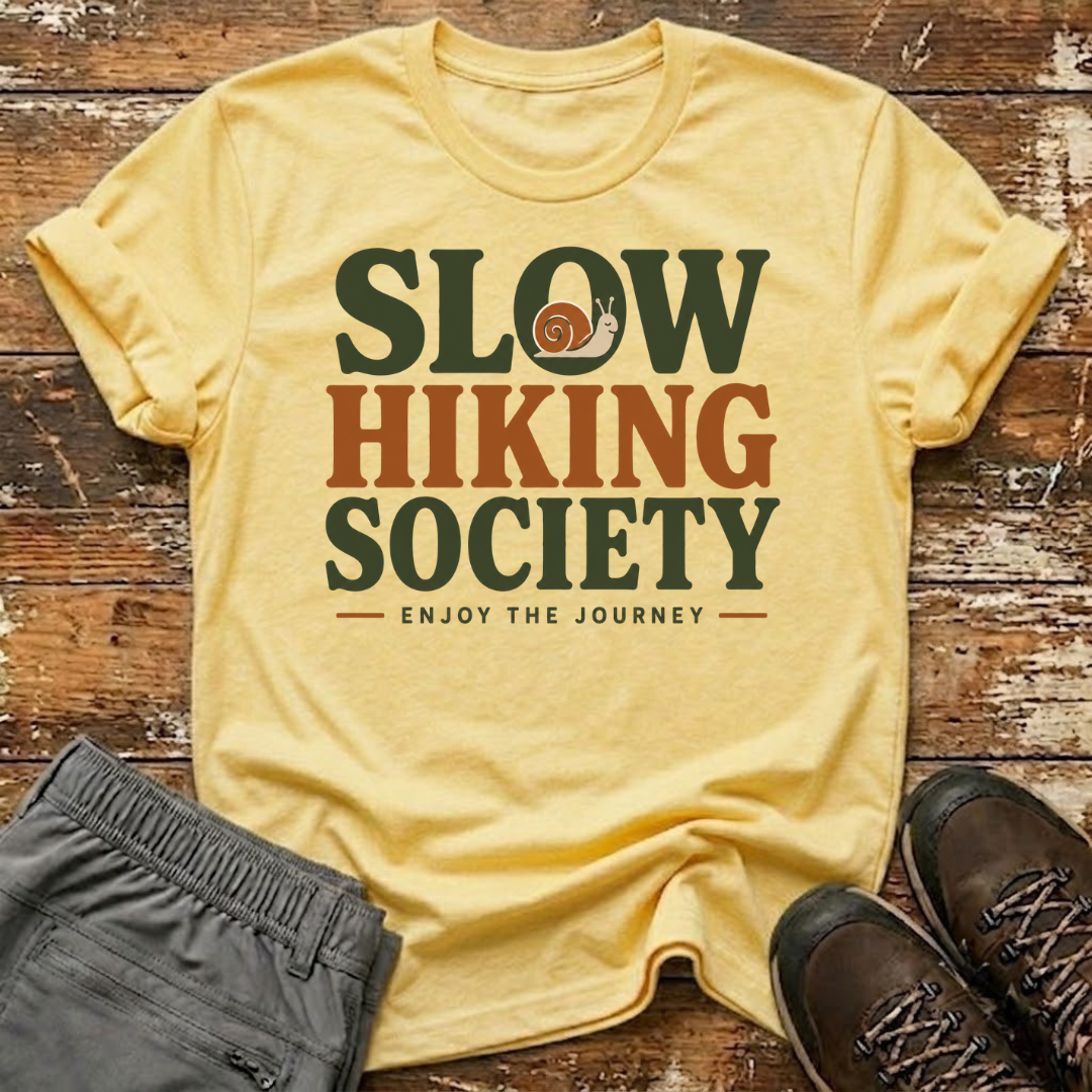 Slow hiking society T-Shirt