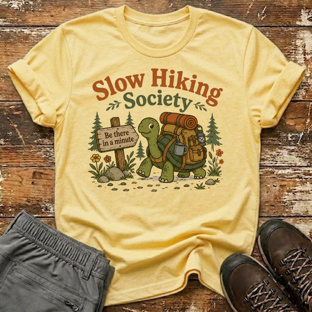 Hiking turtle T-Shirt