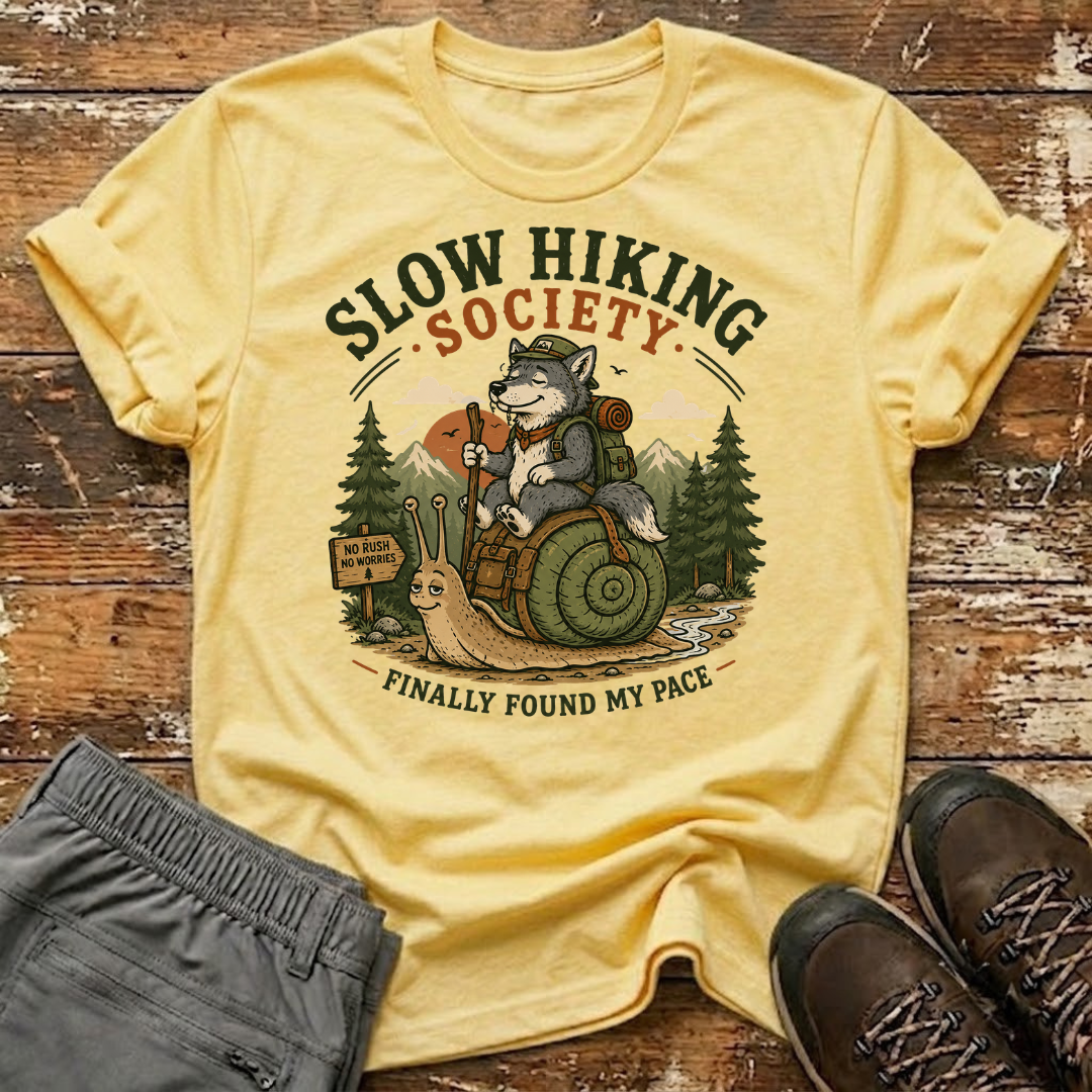 Wolf on Snail T-Shirt