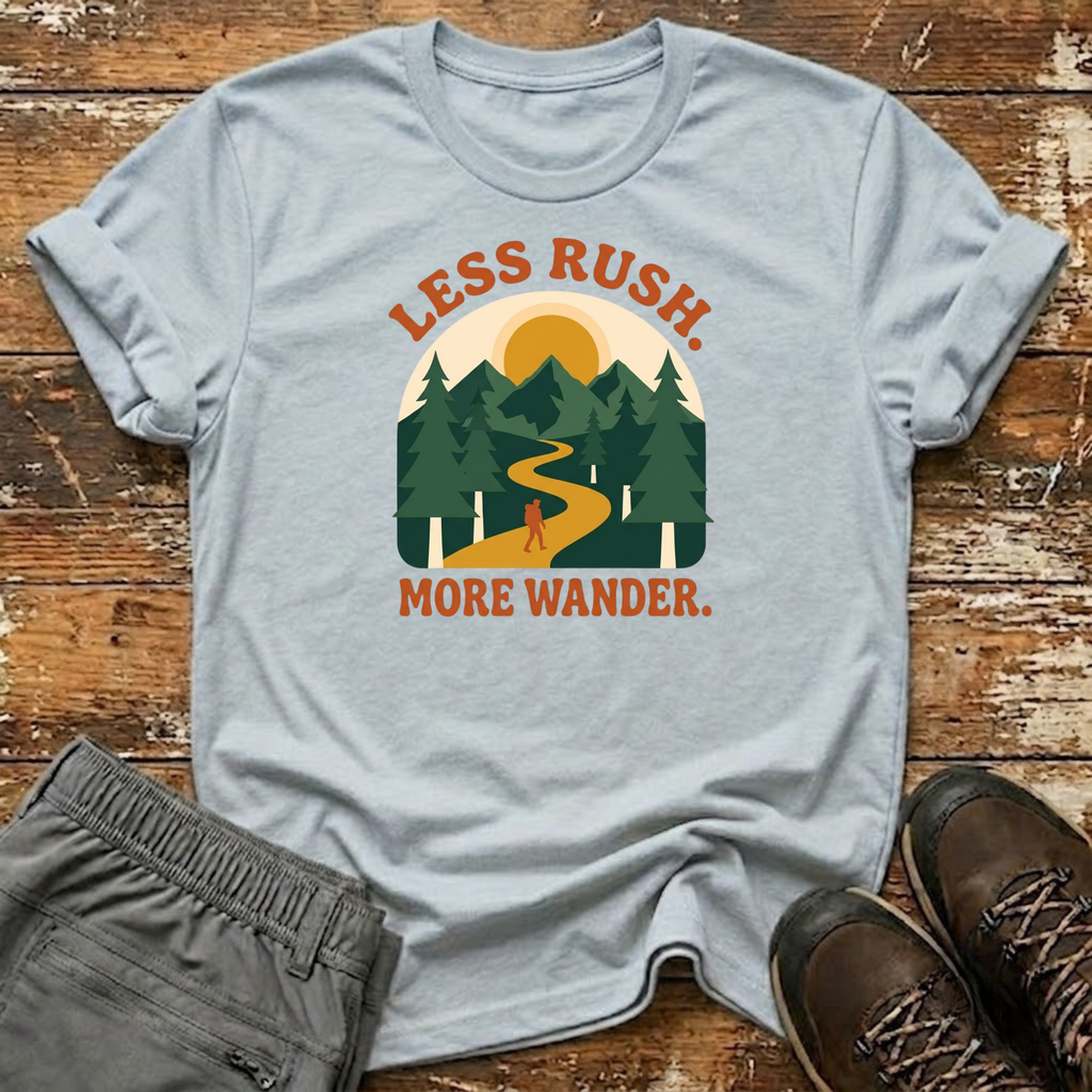 Less Rush. More Wander T-Shirt