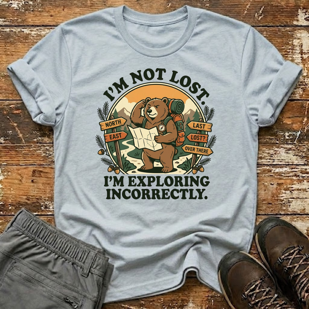 Exploring Incorrectly T-Shirt