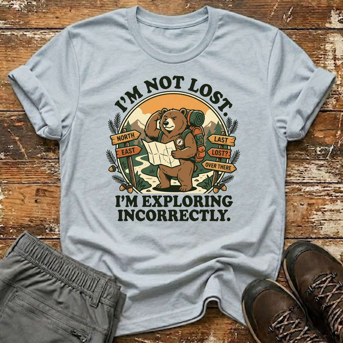 Exploring Incorrectly T-Shirt