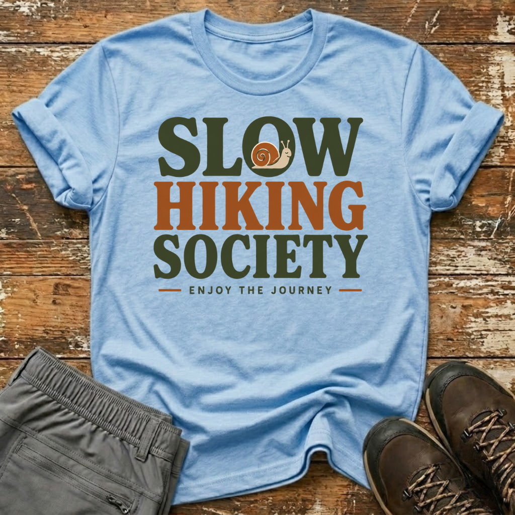 Slow hiking society T-Shirt