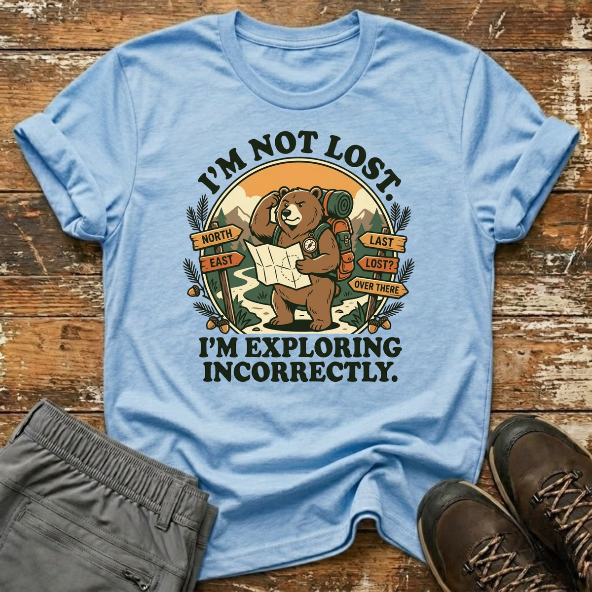 Exploring Incorrectly T-Shirt