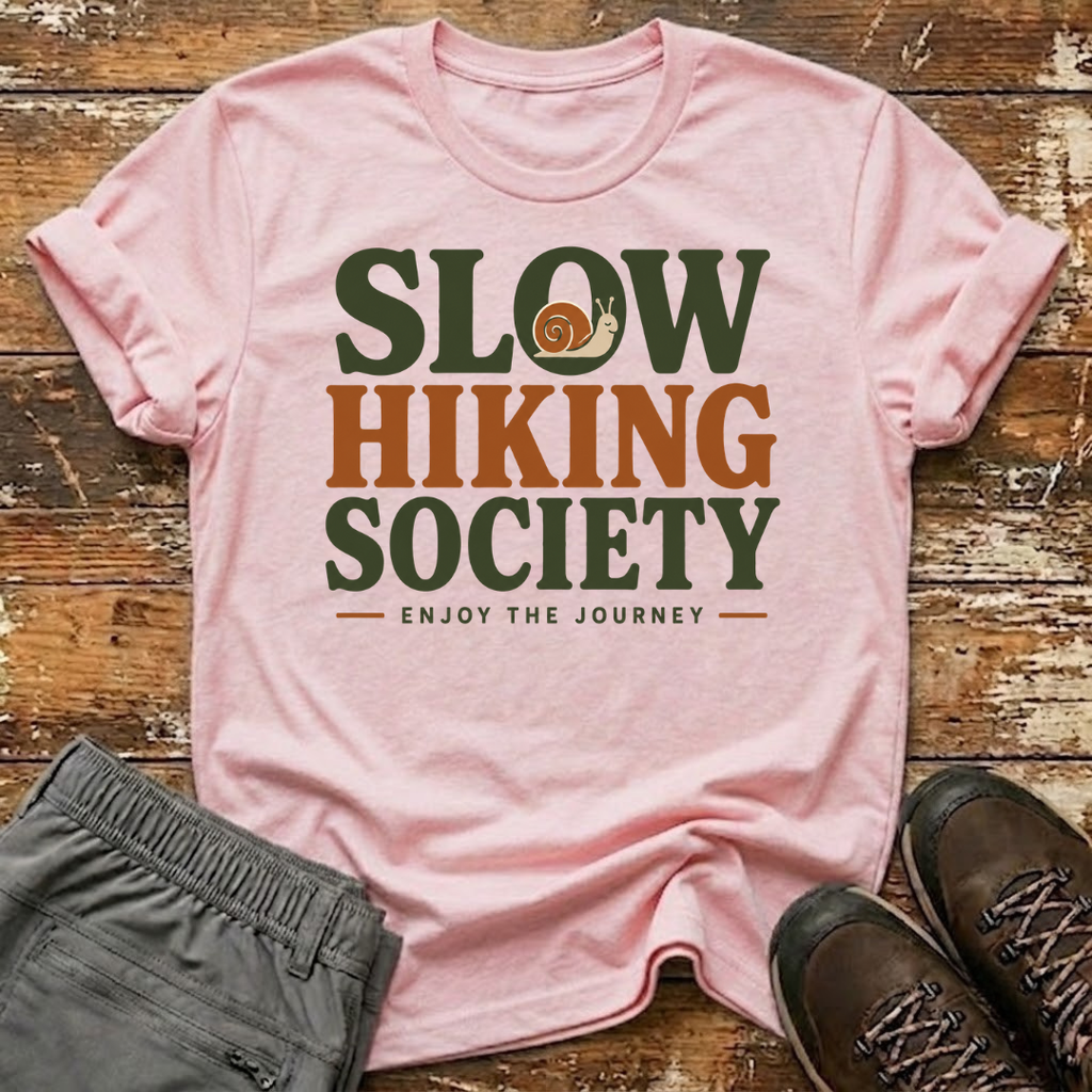Slow hiking society T-Shirt