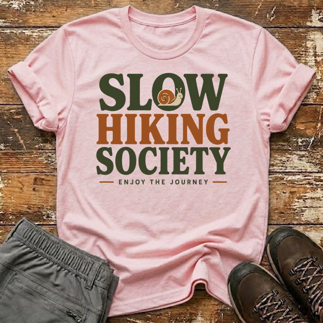 Slow hiking society T-Shirt