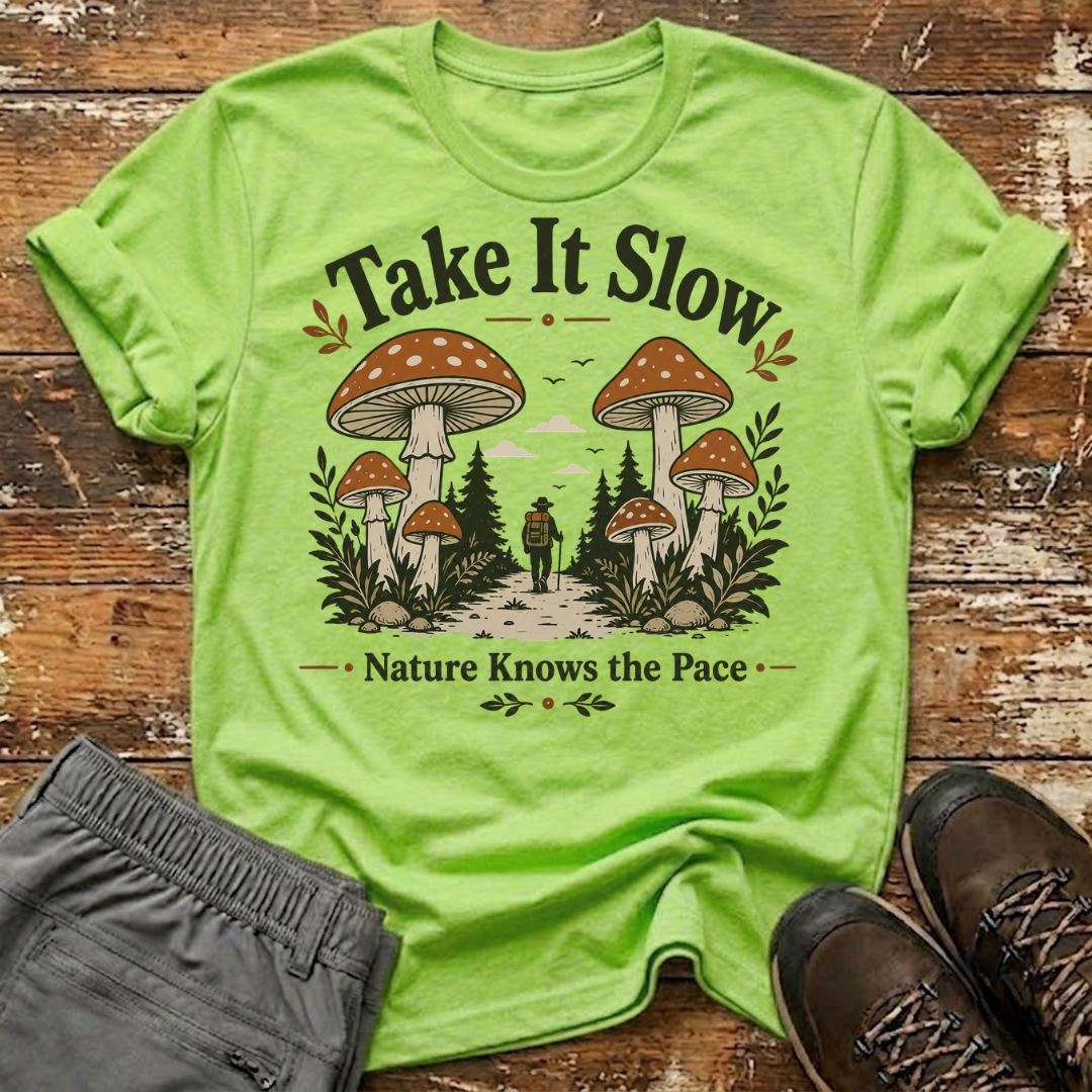Nature knows the pace T-Shirt