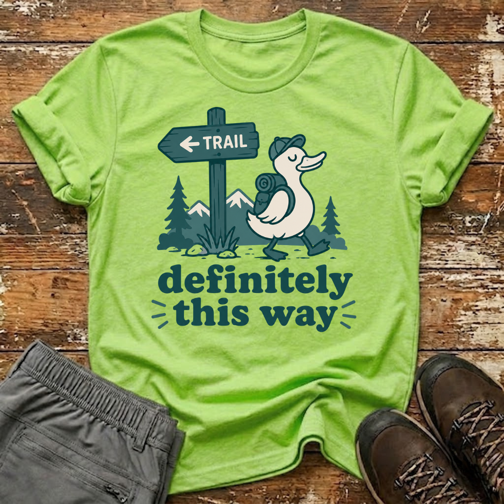 Definitely this way T-Shirt