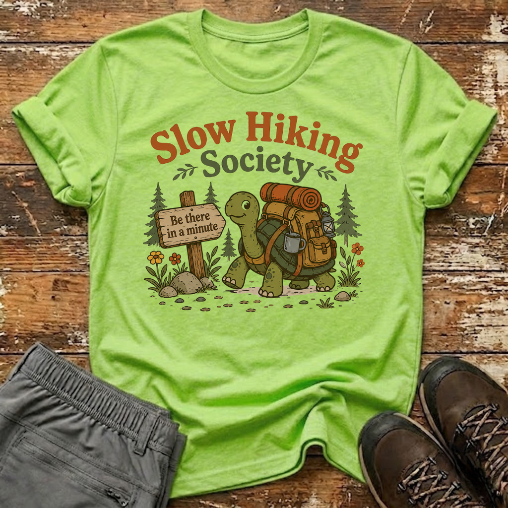 Hiking turtle T-Shirt