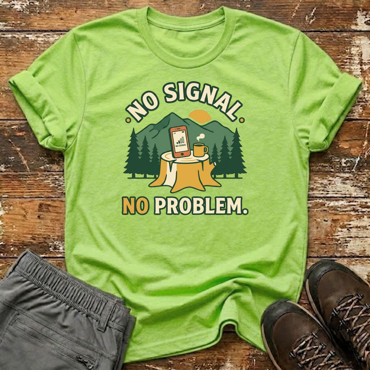 No Signal. No Problem T-Shirt