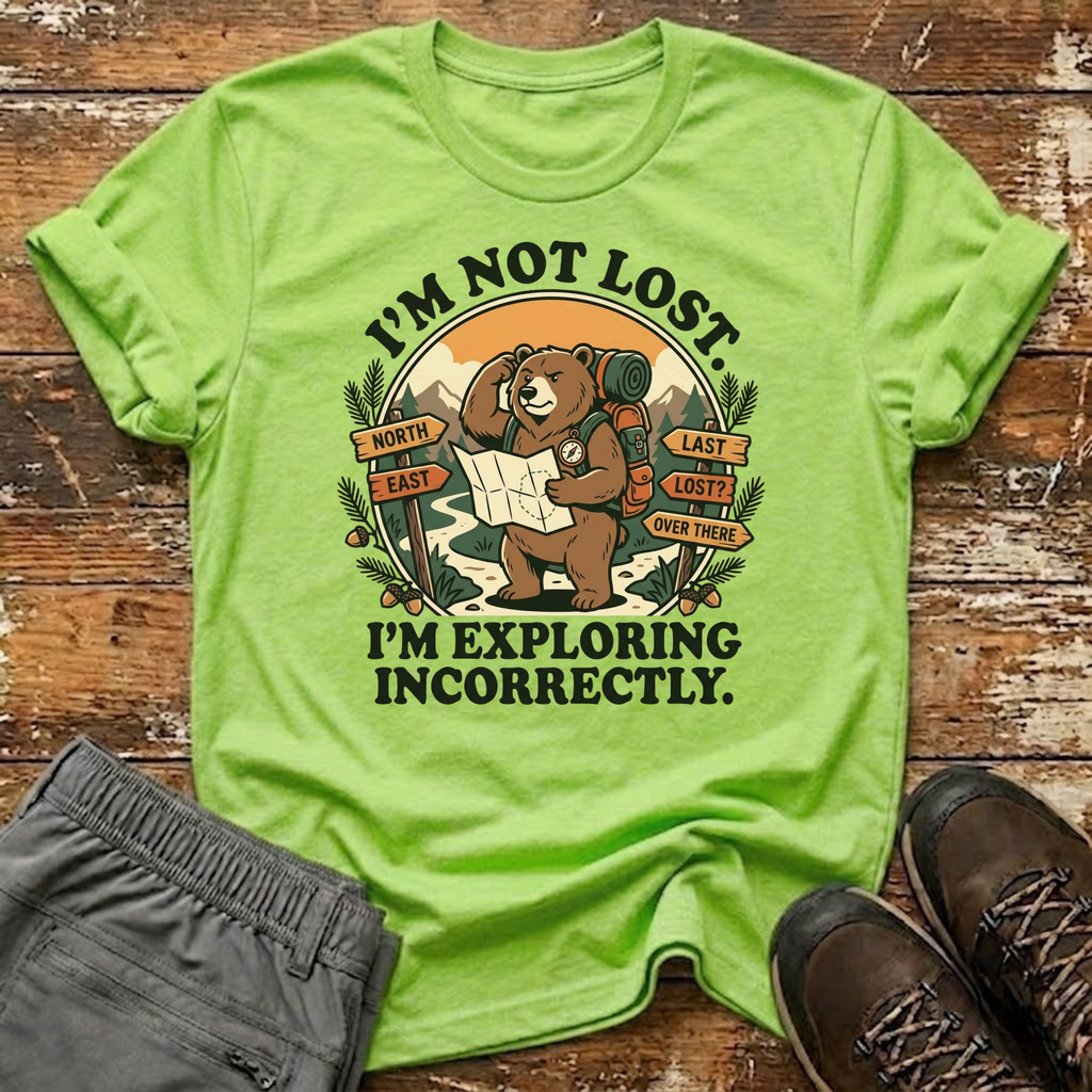 Exploring Incorrectly T-Shirt