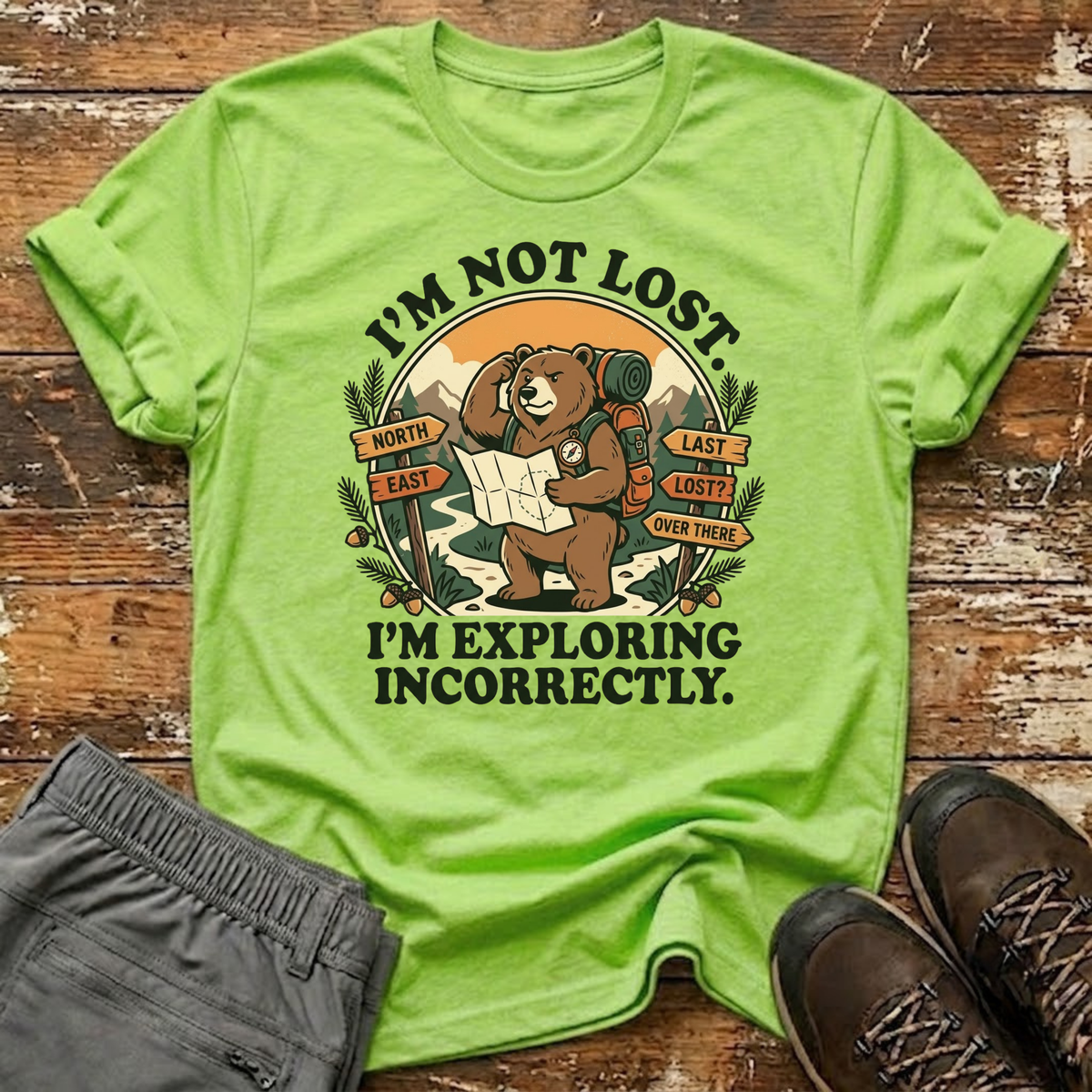 Exploring Incorrectly T-Shirt