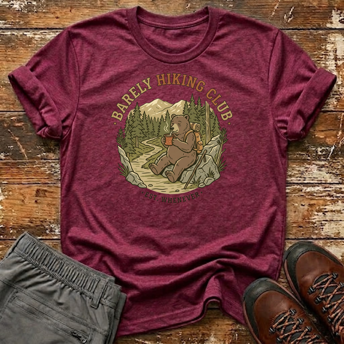 Barely Hiking T-Shirt