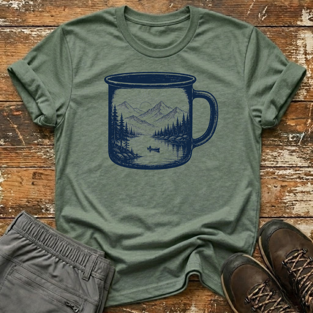 Mountain Mug T-Shirt