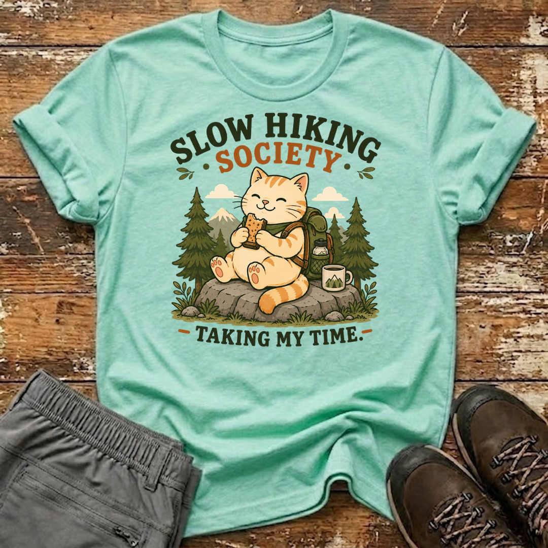 Cat taking it's time T-Shirt