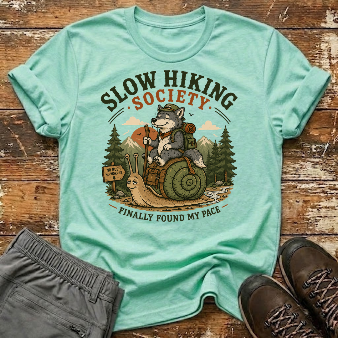 Wolf on Snail T-Shirt