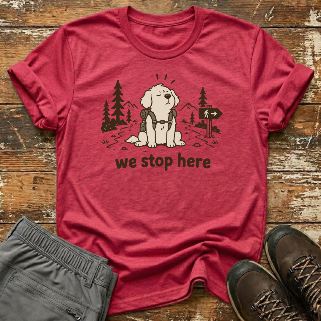 We stop here T-Shirt