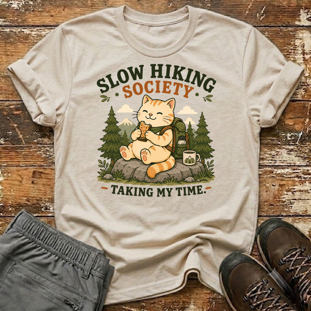 Cat taking it's time T-Shirt
