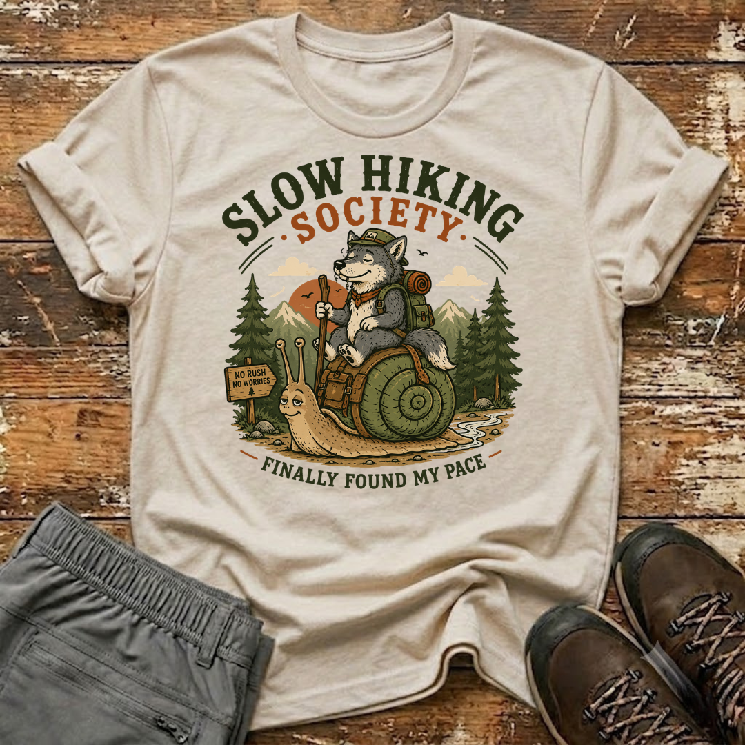 Wolf on Snail T-Shirt