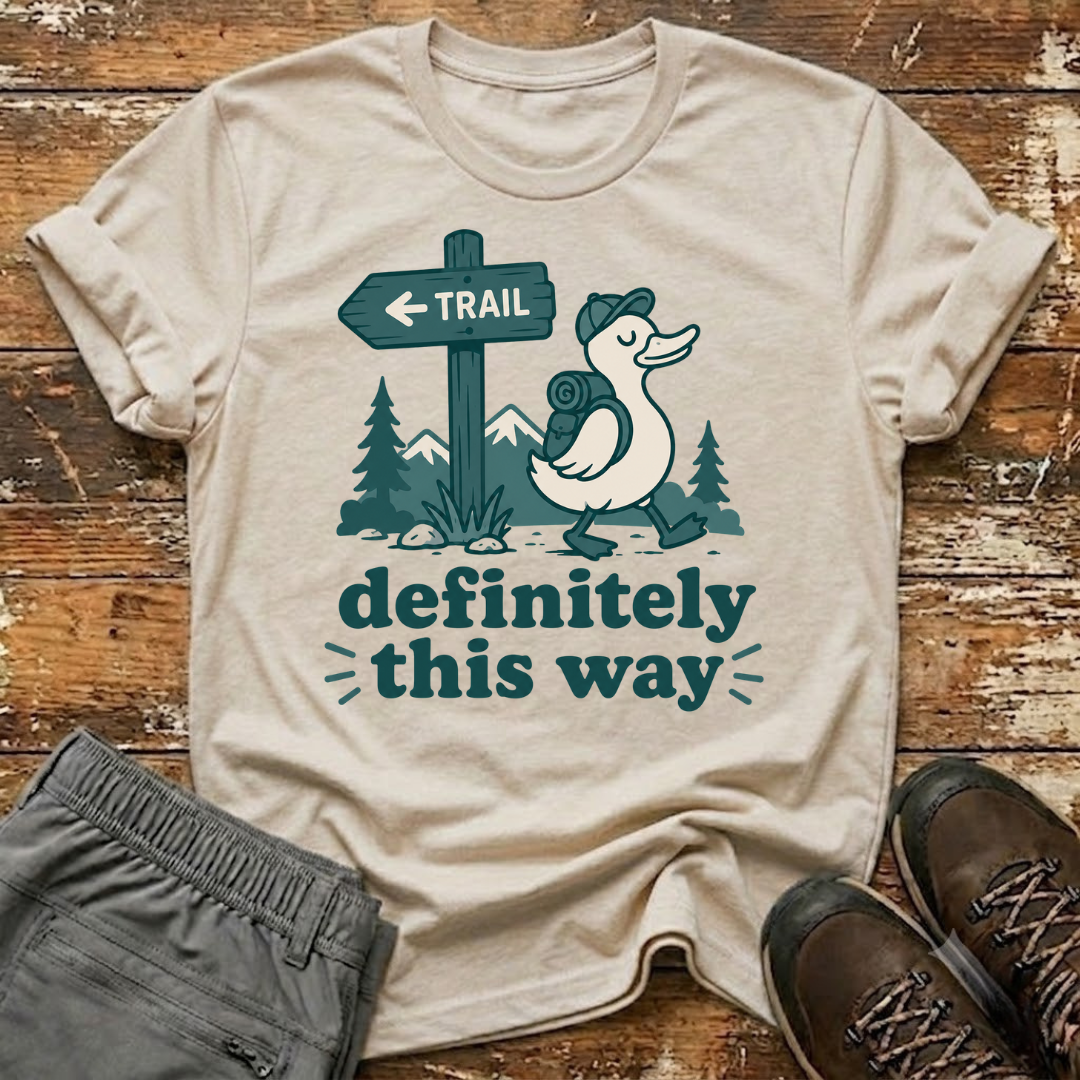 Definitely this way T-Shirt