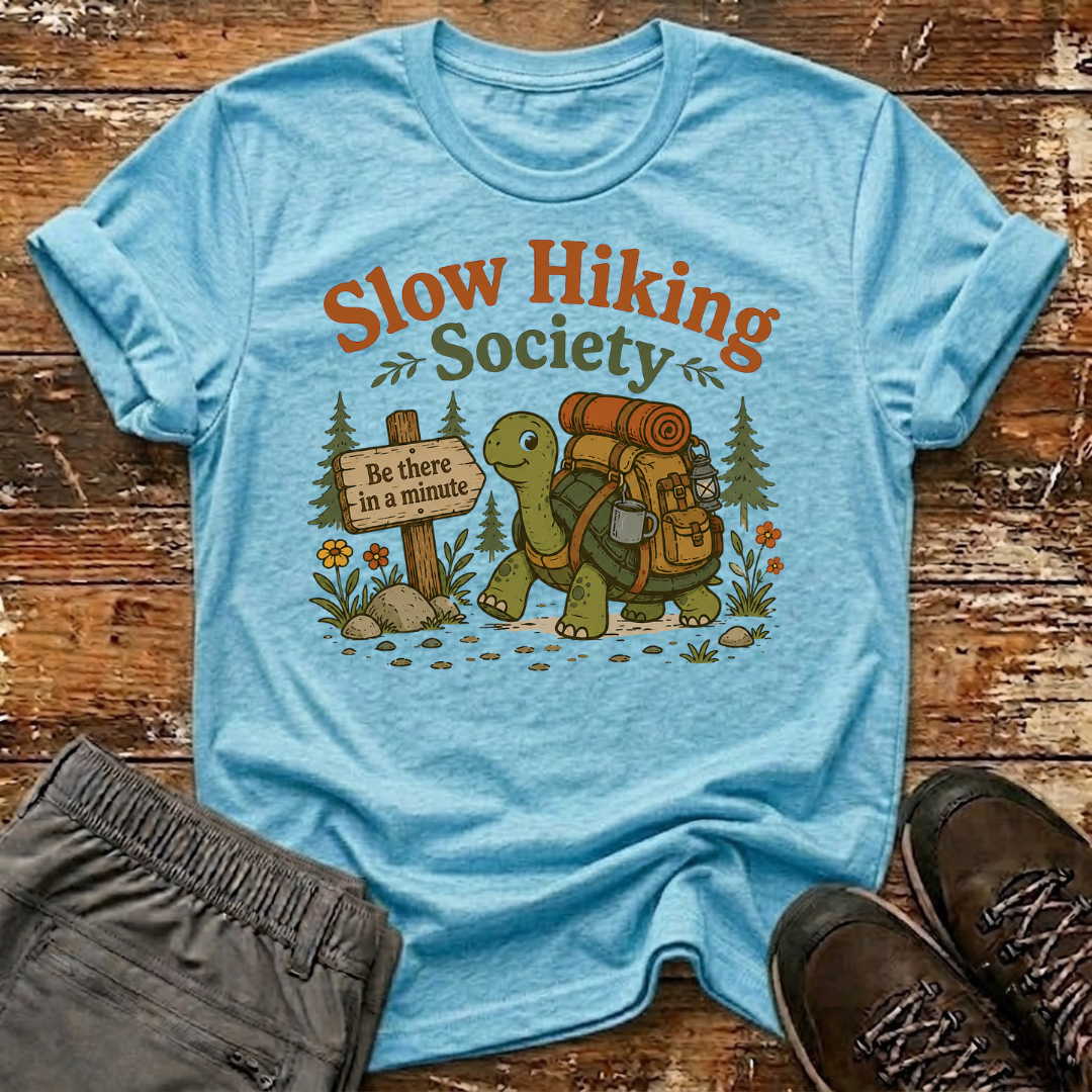 Hiking turtle T-Shirt