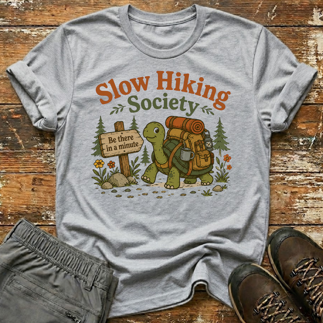 Hiking turtle T-Shirt