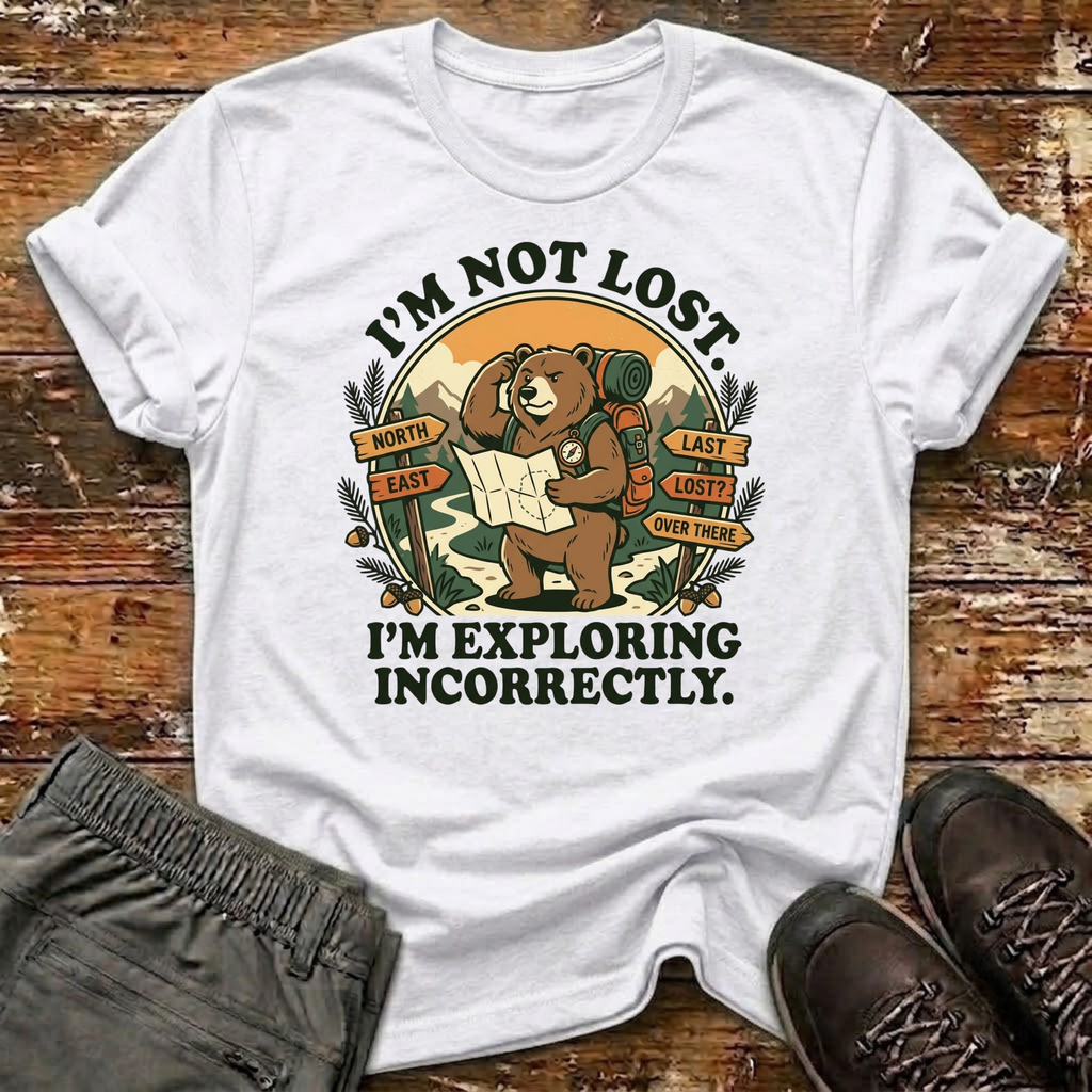 Exploring Incorrectly T-Shirt