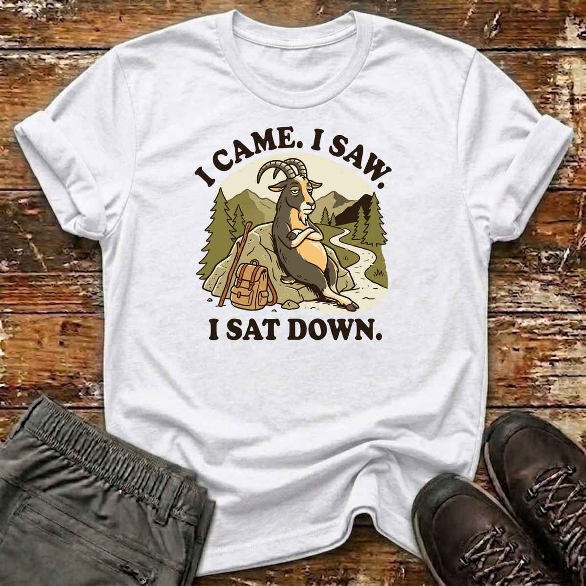I Came. I Saw. I Sat Down. T-Shirt