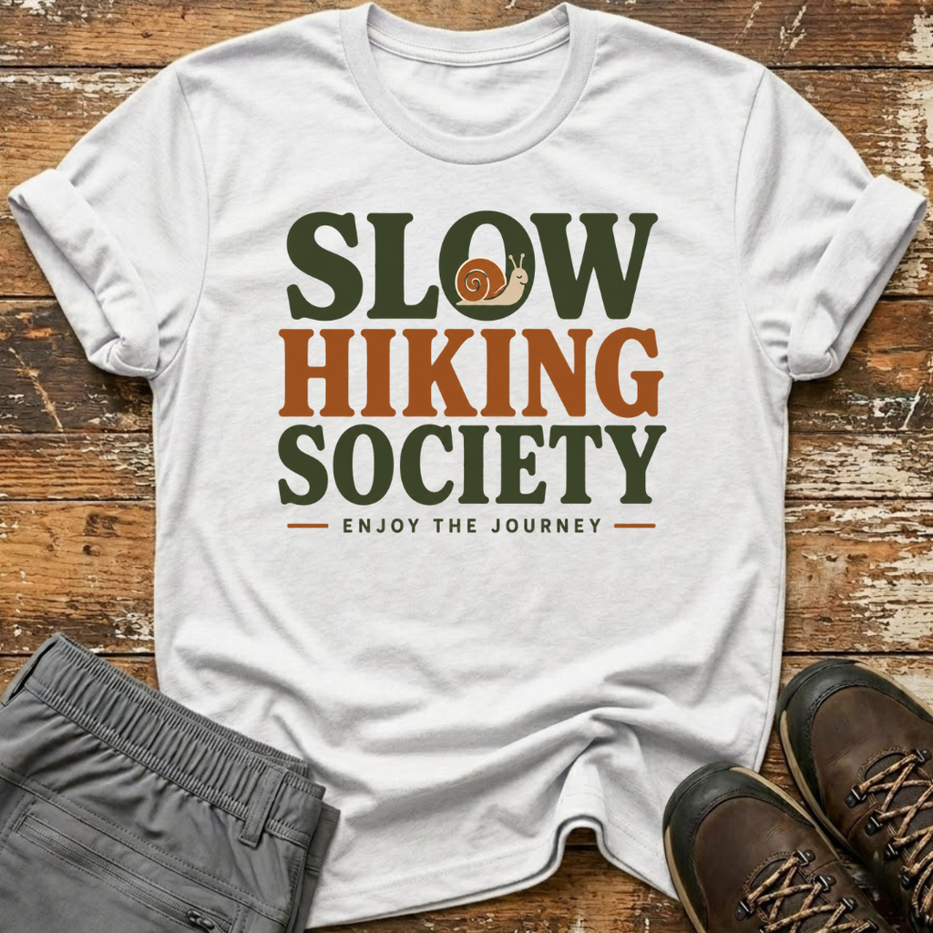 Slow hiking society T-Shirt